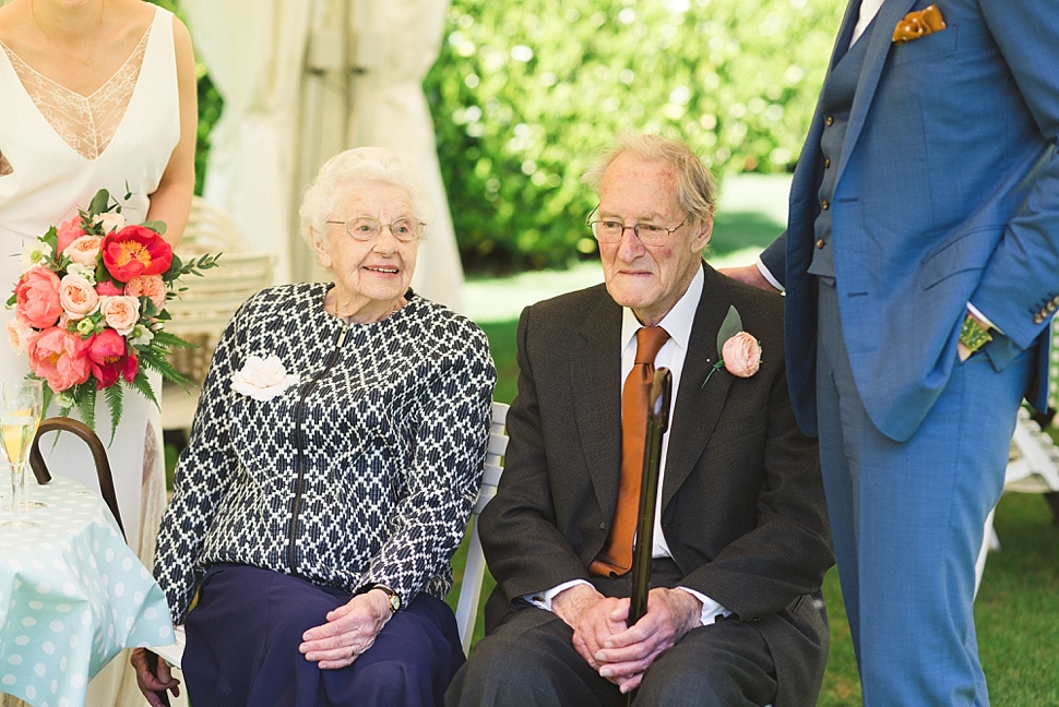 grandparents at weddings